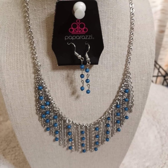 Harlem Hideaway Tassel Necklace & Earrings NWT - Picture 1 of 4